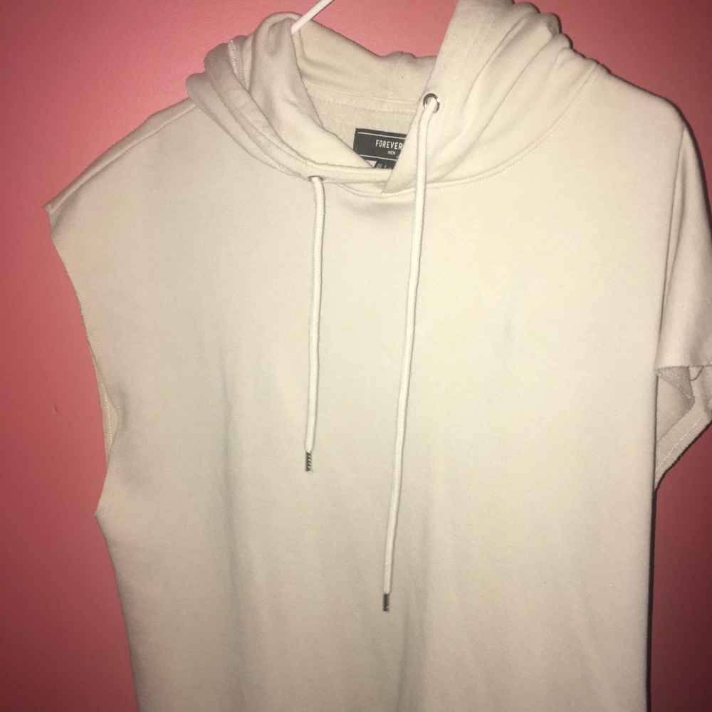 Sleeveless Hoodie.